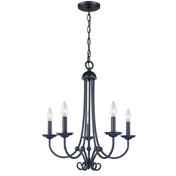 Elk Home Williamsport 20'' Wide 5-Light Chandelier - Oil Rubbed Bronze 1505CH/10